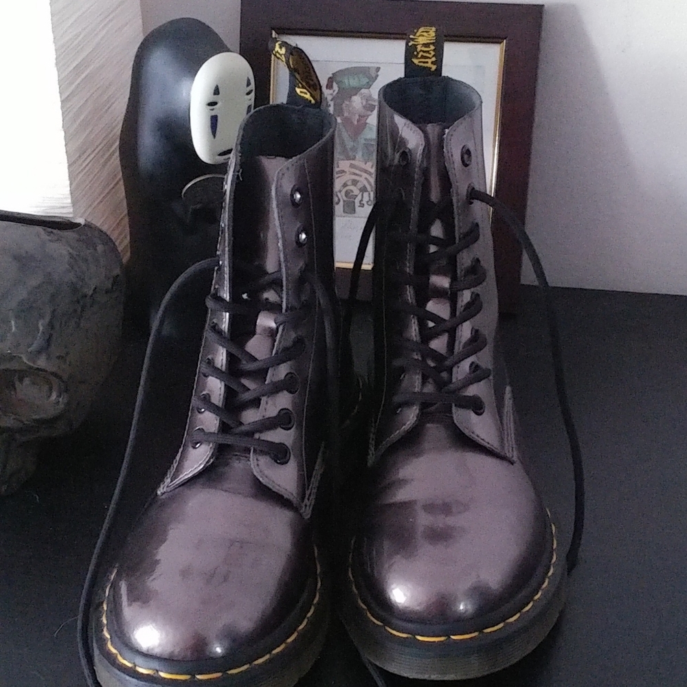 Doc Martens Pascal Pewter Boots